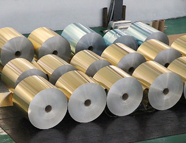 Coated Aluminum Foil